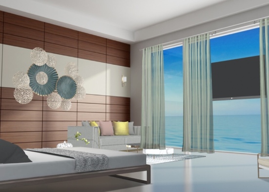 bedroom in cruise ✌🏻you like it???💞💞💞 Design Rendering