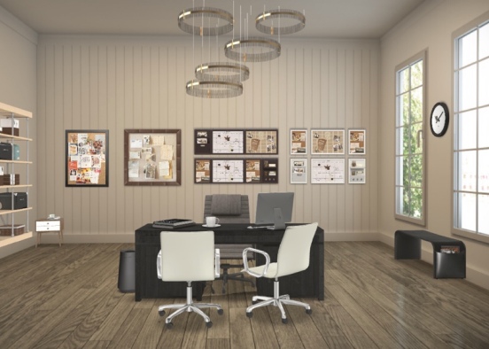 office 🥰💞 you like it??😍 Design Rendering