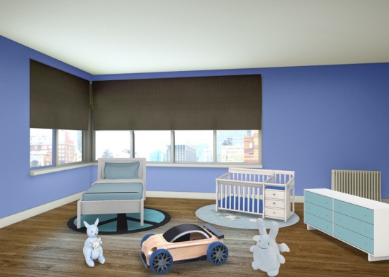this is the boys room Design Rendering