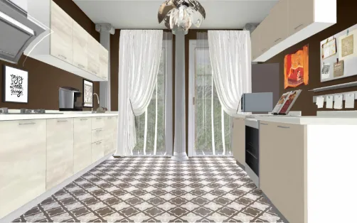 Galley Kitchen 