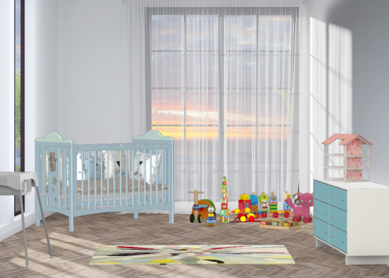 #Babyroom Design Rendering