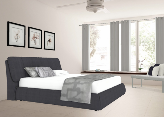 Spectacular bedroom design Design Rendering