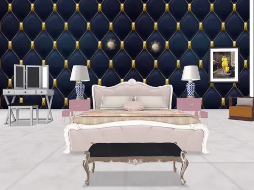 Art Deco bedroom 