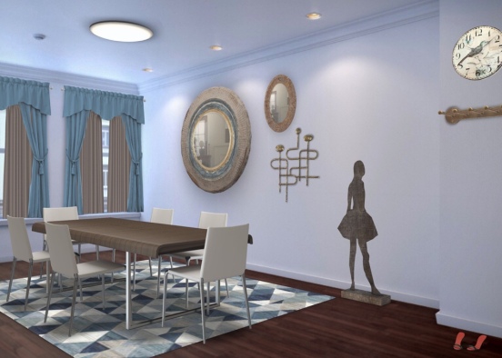 Amaris dining room  Design Rendering