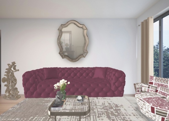Amaris living room Design Rendering