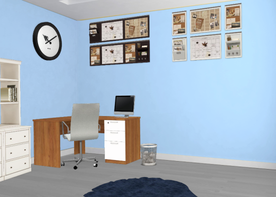 I'm working from home  Design Rendering