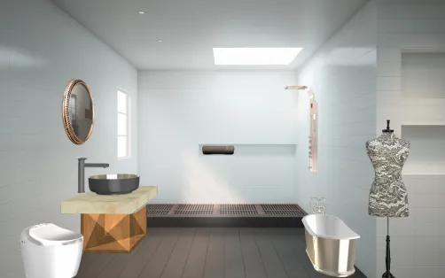 El baño de lujo