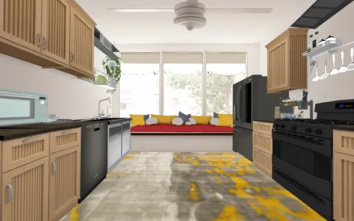Galley kitchen