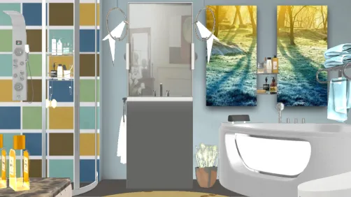 Bagno moderno🛀 ( grazie Christiana Tourapi )