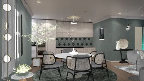 Green & Grey