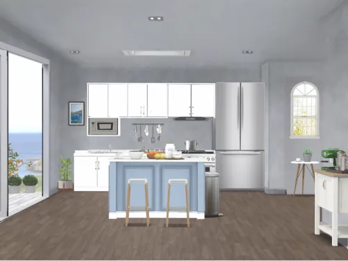Italian or Amalfi kitchen theme