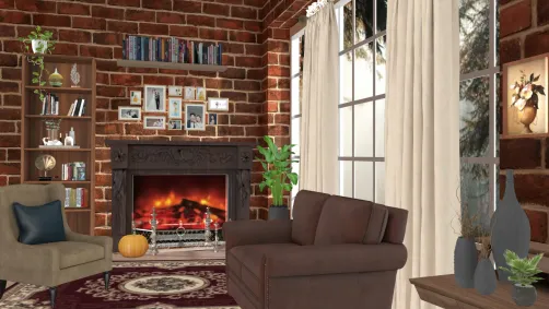 A relaxing setting room