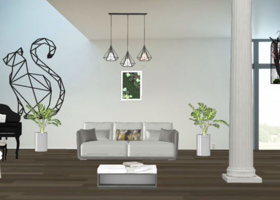 Sala de estar 😀 Design Rendering