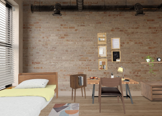 Apartment room 002 Design Rendering