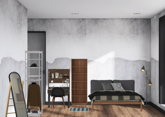 Apartment room 001 Design Rendering