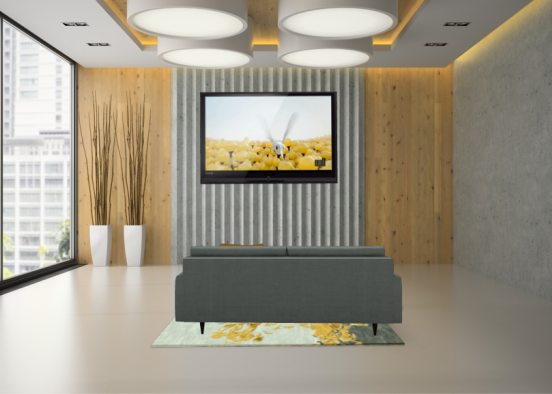 Living  room Design Rendering