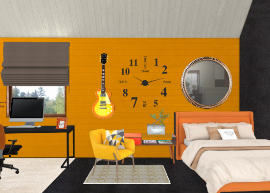 Orange is the new black  Design Rendering