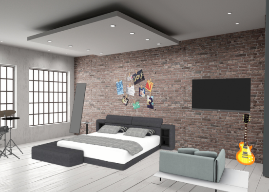 Dormitorio  Design Rendering