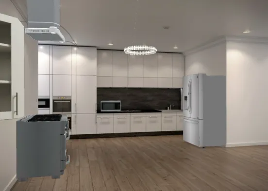 Future House - Kitchen Design Rendering