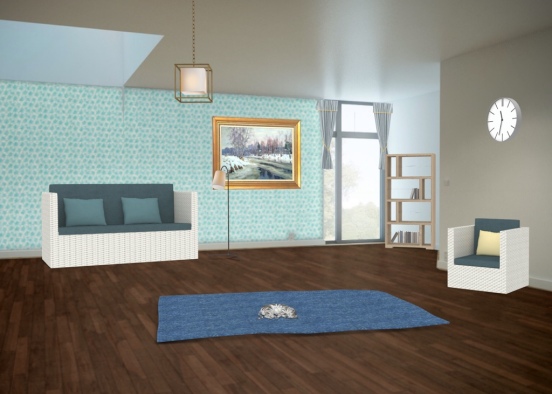 Scarlett’s room living room Design Rendering