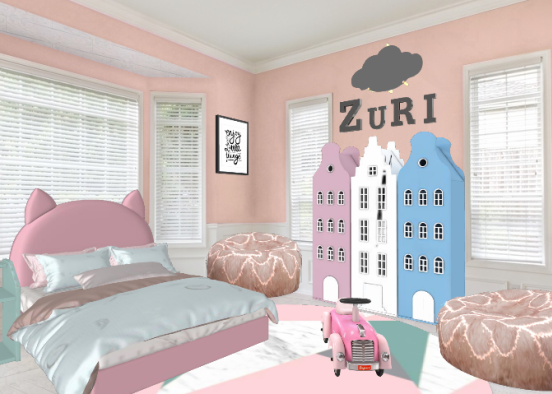 Little girls room!💞 Design Rendering