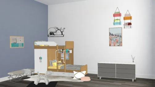 Verry modern kid bedroom