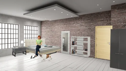 Quarto em EUA suite moderna