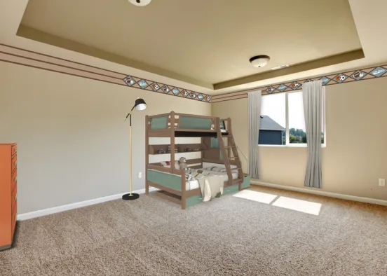 Braden’s bedroom  Design Rendering