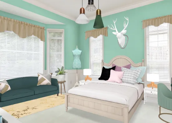 It was mint to be chic... Design Rendering