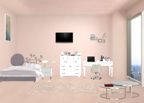 # Bedroom 2 Design Rendering