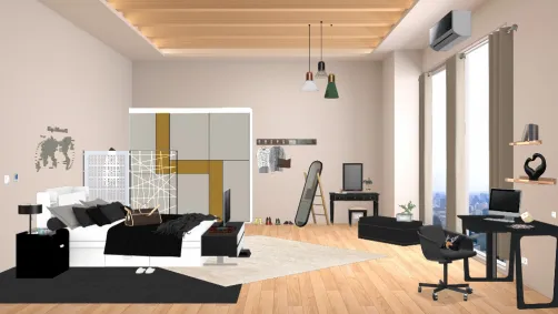 Condo bedroom