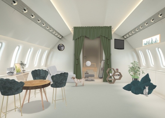 la chambre du jet Design Rendering