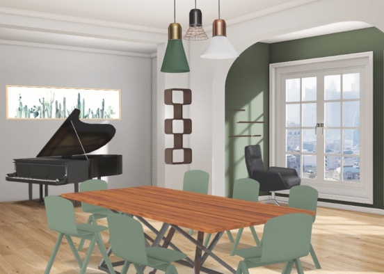green’s appartement 🐢🦎 Design Rendering
