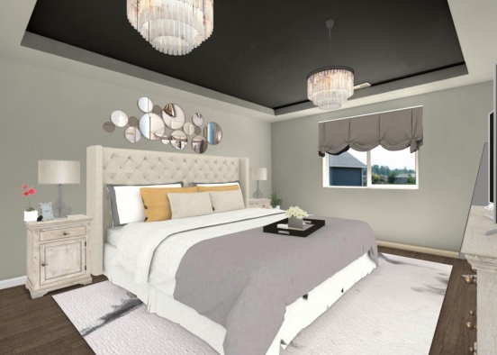 guest bedroom Design Rendering