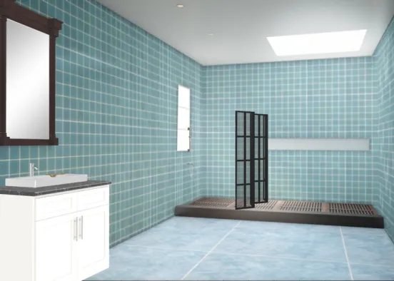 bathroom glitches Design Rendering