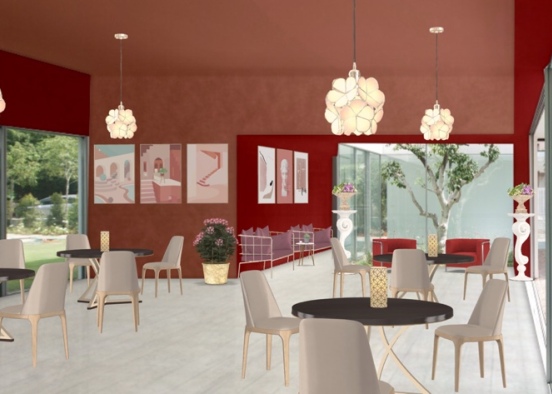Fancy Restaurant 41220 Design Rendering