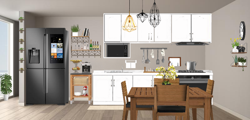 Kitchen Concept Design Rendering