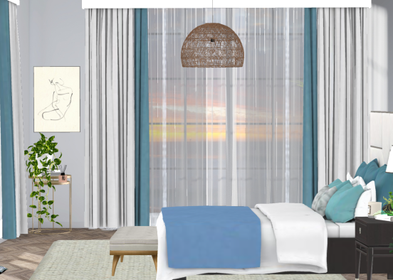 Bedroom Concept Design Rendering