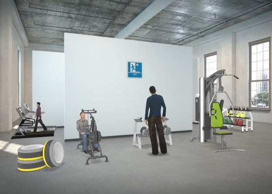 do you like the gym if you like it hit the like button and fallow me please  Design Rendering