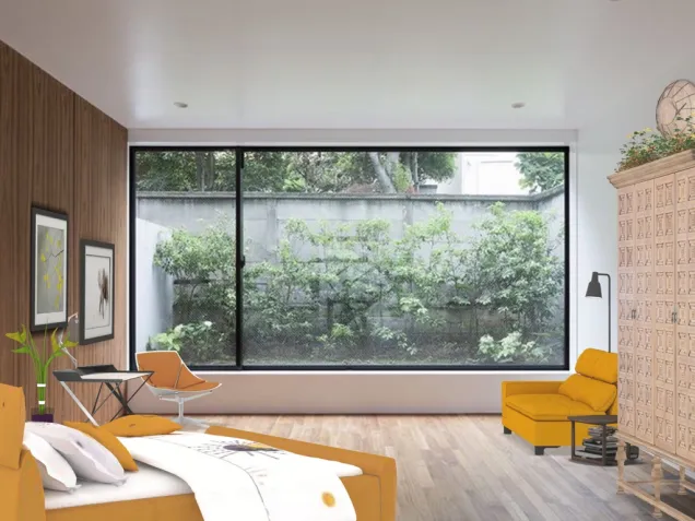 Yellow Bedroom:  Nature’s Napping spot 