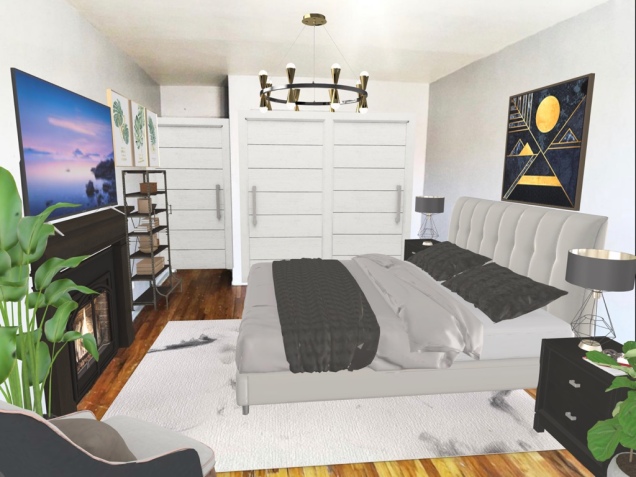 simplistic bedroom