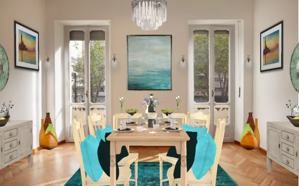 Professional interior design created with Homestyler 3D design software