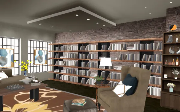 Professional interior design created with Homestyler 3D design software