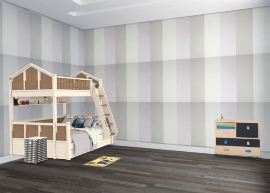 wonderful Kids bedroom!!! Design Rendering