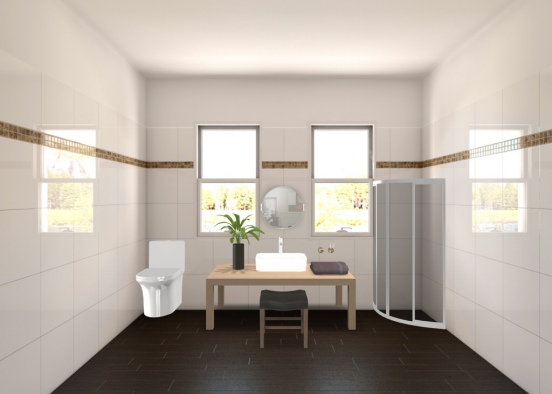 bathroom sweet Design Rendering