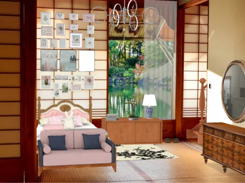 Quarto infantil no templo