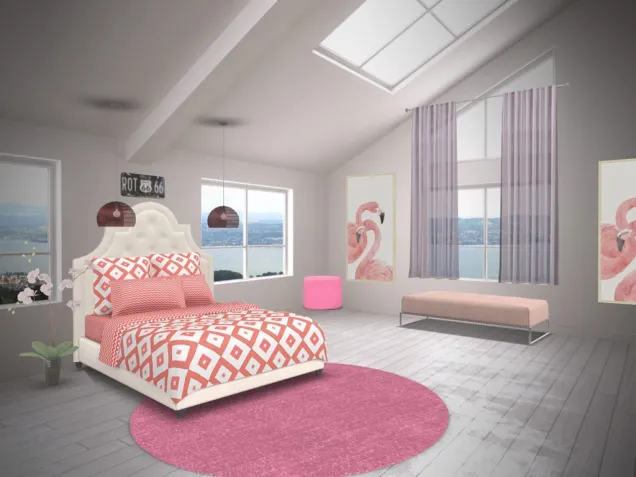 pink room-chambre rose