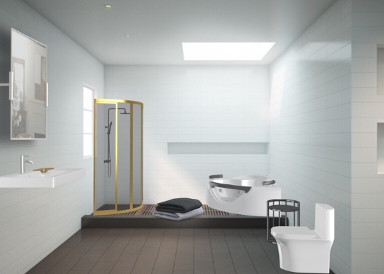 salle de bain 🧼  Design Rendering