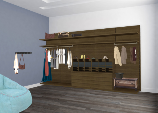 My dream  closet  Design Rendering