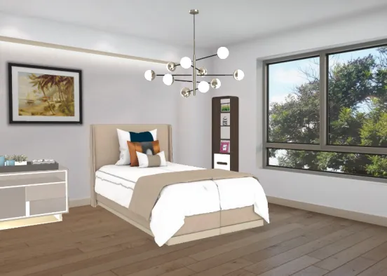 Dreams bedroom Design Rendering